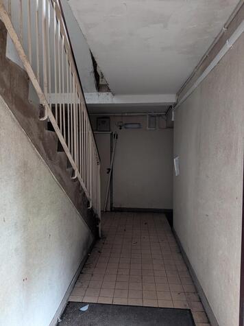 Interior of close