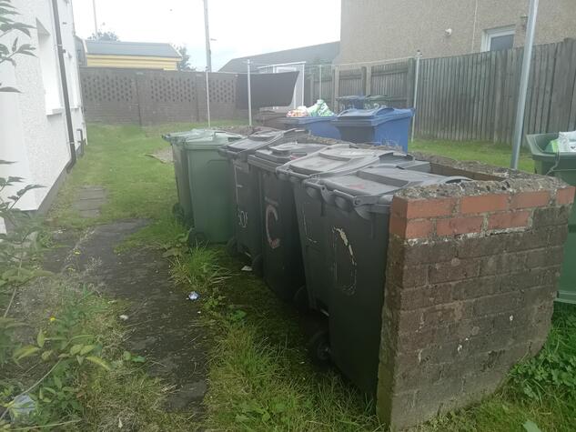 30 Brediland Road - Bin Area