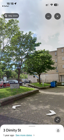 Provost close front area